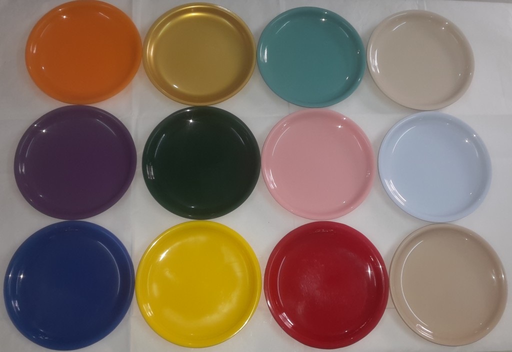 colours of quarter plate